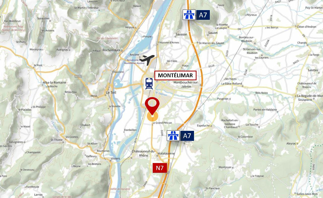 Local d'activité Montélimar 3427m² Vente local d'activité Montélimar Drôme OVACT2118361 1
